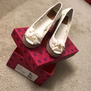 Tory Burch Jackie Wedge Espadrilles